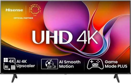LED televize Hisense 58A6Q - úhlopříčka 146 cm, UHD rozlišení, Vision, VIDAA U8.5, černá