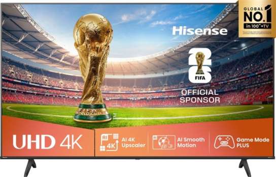 LED televize Hisense 75A6Q - úhlopříčka 189 cm, UHD rozlišení, Vision, černá