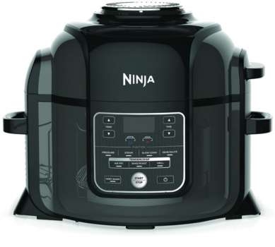 Multifunkční hrnec Ninja OP300EU Foodi 7v1 - objem 6 l, vyměnitelné tlakové víko, černý