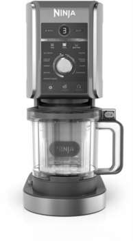 Zmrzlinovač Ninja NC502EU CREAMi Deluxe 10v1 - 2 nádoby o objemu 0,7 l, technologie CREAMify, šedý