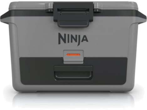 Přenosný chladící box Ninja FB151EUGY Frost Vault - objem 47 l, dvě přihrádky, šedý