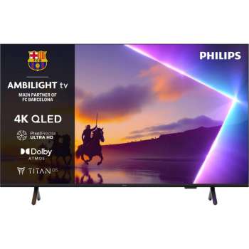 LED televize Philips 43PUS8510 - Direct LED, úhlopříčka 108 cm, Titan OS, SMART, Ambilight, černá