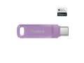 USB flash drive SanDisk Ultra Dual Drive Go - 256 GB, USB 3.2 Gen 1 / USB-C, levandulový