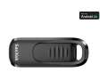 USB flash drive SanDisk Ultra Slider - 1 TB - USB-C 3.2 Gen 1, stříbrný