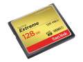 Paměťová karta CompactFlash SanDisk Extreme - 128 GB, 567x, zlatá