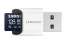 Paměťová karta micro SDXC Samsung PRO Ultimate - 128GB, UHS-I U3, Class 10, USB adaptér, modrá