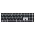 Bezdrátová klávesnice Apple Magic Keyboard Numeric Touch ID - BT, s touch ID, CZ layout, černá