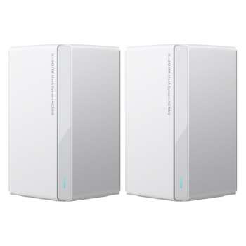 WiFi router Xiaomi Mesh System AC1200 EU - 2 ks, připojení v aplikaci Mi Home, Dual-band, bílý