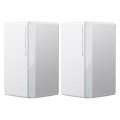 WiFi router Xiaomi Mesh System AC1200 EU - 2 ks, připojení v aplikaci Mi Home, Dual-band, bílý