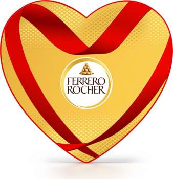 DÁREK: Limitovaná Ferrero Rocher Srdce 100 g