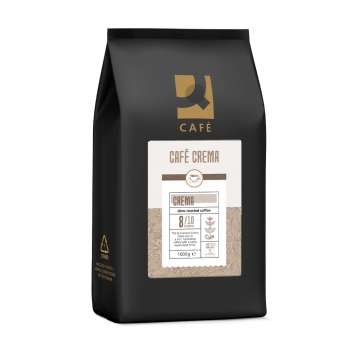 Zrnková káva Q-Café Crema, 1 kg