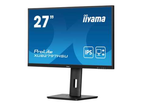 Počítačový monitor iiyama ProLite XUB2797HSU-B2 - 27", Full HD, 1920x1080, repro, matný černý