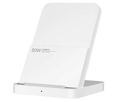 Bezdrátový nabíjecí stojánek Xiaomi Wireless Charging Stand Pro - 50W, bílý
