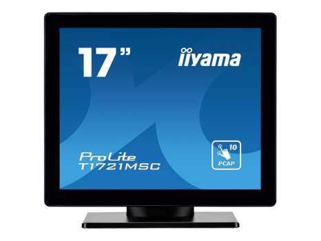 Počítačový monitor iiyama ProLite T1721MSC-B2 - 17", dotykový, SXGA, 1280 x 1024 , repro, černý