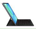 Ochranný kryt s klávesnicí pro Samsung Tab S10 FE+ - černý