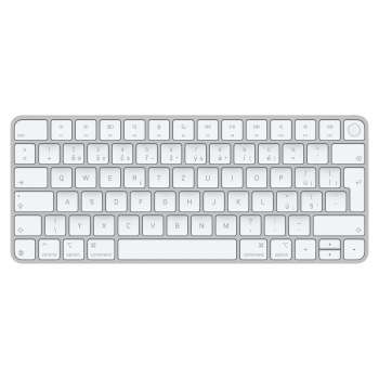 Bezdrátová klávesnice Apple Magic Keyboard Touch ID - BT, CZ layout, bílá