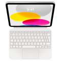 Obal s klávesnicí a trackpadem Apple Magic Keyboard Folio for iPad (10GEN) - lokalizace CZ, bílý