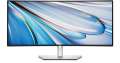 Počítačový monitor Dell UltraSharp U3425WE - 34", Ultra Wide QHD, 3440 x 1440, stříbrný, zakřivený