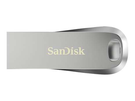 USB flash drive SanDisk Ultra Luxe - 64 GB, USB 3.1 Gen 1, stříbrný