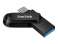USB flash drive SanDisk Ultra Dual Drive Go - 64 GB, USB 3.1 Gen 1 / USB-C, černý