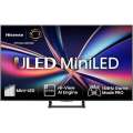 Mini LED televize Hisense 55E8Q - úhlopříčka 139 cm, Quantum Dot, Dolby Vision IQ/Atmos, černá