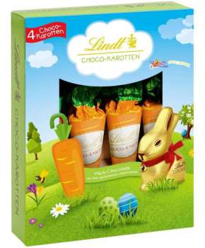 Lindt čokoládové mrkvičky, 54 g