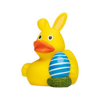 Velikonoční gumová kachnička s vejcem