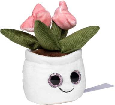 Plyšová kytka, tulipán