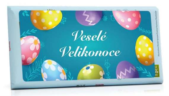 Velikonoční mléčná čokoláda, 100 g