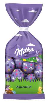Milka velikonoční čokoládové vajíčka, 100 g