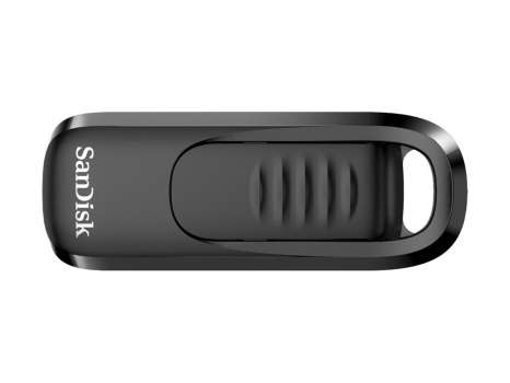 USB flash drive SanDisk Ultra Slider - 32 GB, USB-C 3.2 Gen 1, stříbrný