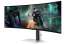 Počítačový herní monitor Samsung Odyssey OLED G9 - 49", OLED, DQHD, 5120x1440, stříbrný, zakřivený
