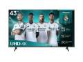 LED televize Hisense 43A6Q - úhlopříčka 108 cm, UHD rozlišení, DTS Virtual X, černá