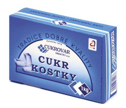 Cukr Vrbátky - kostky, 1 kg