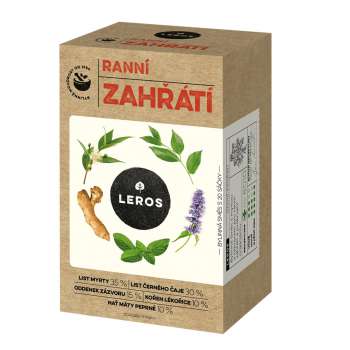 Bylinný čaj Leros - Ranní zahřátí, 20x 1,5 g