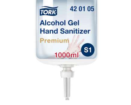 Alkoholová gelová dezinfekce Tork - S1/S11, 1 l