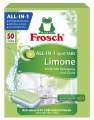 Tablety do myčky Frosch - all in 1, limetka, 50 ks