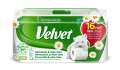 Toaletní papír Velvet - 3vrstvý, heřmánek, 16 rolí