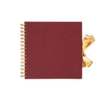 Kreativní album - 20,5 x 20,5 cm, 30 listů, vínové