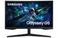 Počítačový herní monitor Samsung Odyssey G55C - 27", Quad HD, 2560 x 1440, zakřivený, černý