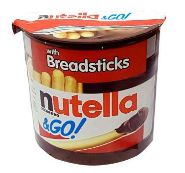 Sušenky s pomazánkou Nutella & Go - 52 g