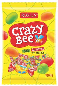 Bonbony Roshen - Crazy Bee, želé, 1 kg