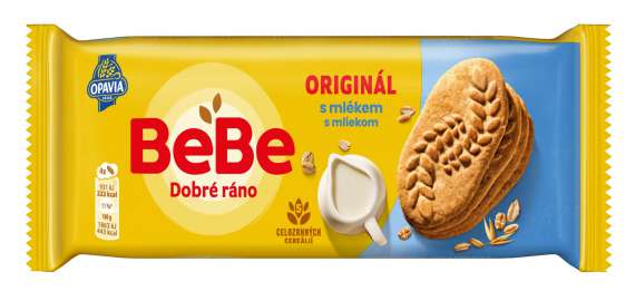 Sušenky BeBe Dobré ráno - s mlékem, 50 g