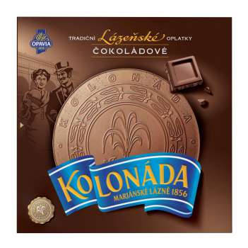 Lázeňské oplatky Kolonáda - čokoládové, 200 g
