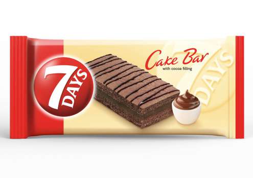 Pečivo 7 Days - Cake Bar, kakao, 30 g