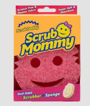 Houbička na nádobí Scrub Mommy Pink Single - růžová