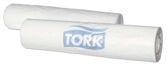 Pytle na odpad Tork B2 - bílé, 20 l, 100 ks