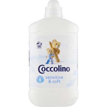 Aviváž Coccolino - White Sensitive, 1,7 l, 68 pracích dávek