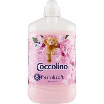 Aviváž Coccolino - Silk Lily, 1,7 l, 68 pracích dávek