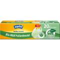 Pytle na odpad Swirl Bio - kompostovatelné, s uchy, 20 l, 6 ks, zelené